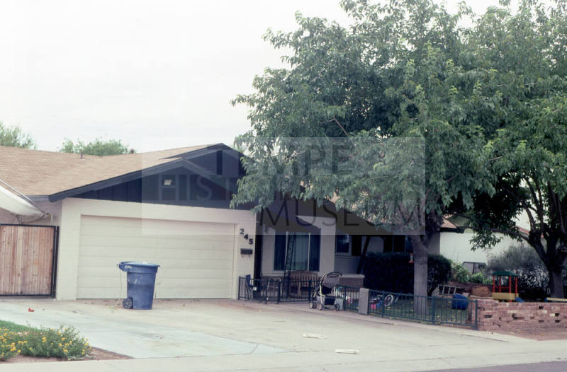 Property Address:  245 East Balboa Drive, Tempe, Arizona
Subdivision Address:  Nu-Vista