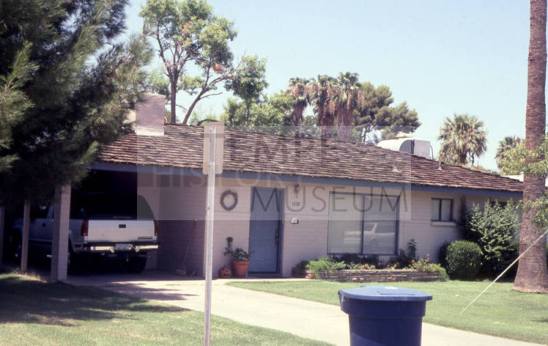 Property Address:  1420 South Oakley Place, Tempe, Arizona
Subdivision Address:  University Park