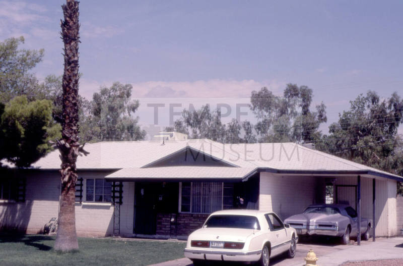 Property Address:  1350 East Orange Street, Tempe, Arizona
Subdivision Address:  Carlson Park