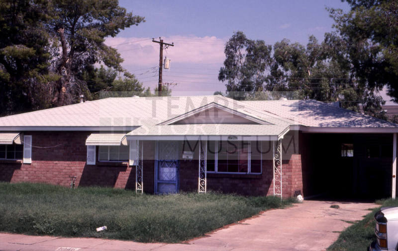 Property Address:  1346 East Orange Street, Tempe, Arizona
Subdivision Address:  Carlson Park