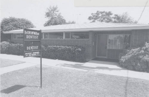 Dr. R. W. McMillan Dentist Office - 11 East 7th Street, Tempe, Arizona