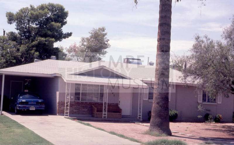 Property Address:  1345 East Don Carlos, Tempe, Arizona
Subdivision Address:  Carlson Park