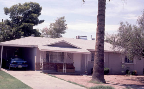 Property Address:  1345 East Don Carlos, Tempe, Arizona
Subdivision Address:  Carlson Park