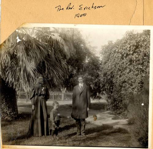 Photograph: The Reverend Mr. Erickson, First Congregational Church of Tempe
