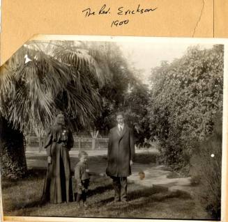 Photograph: The Reverend Mr. Erickson, First Congregational Church of Tempe
