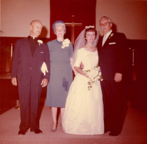 Six photographs of the Reverend Cecil L. Prior, The First Congregational Church of Tempe.