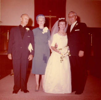Six photographs of the Reverend Cecil L. Prior, The First Congregational Church of Tempe.