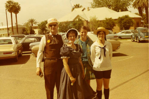 Photograph of church members of the First Congregational Church of Tempe.