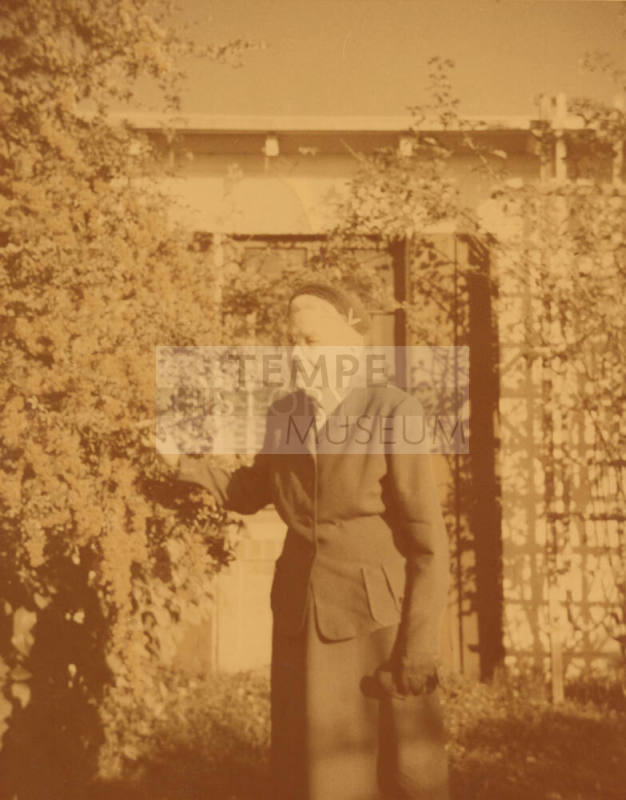 Photograph of Lina Loomis, member of the First Congregational Church of Tempe.