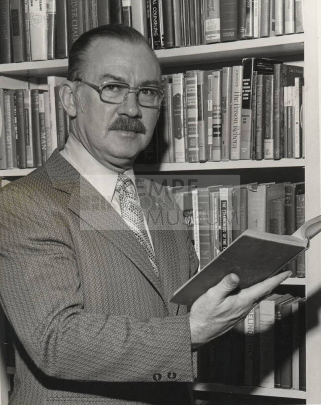 Photograph of unknown member of the First Congregational Church of Tempe.