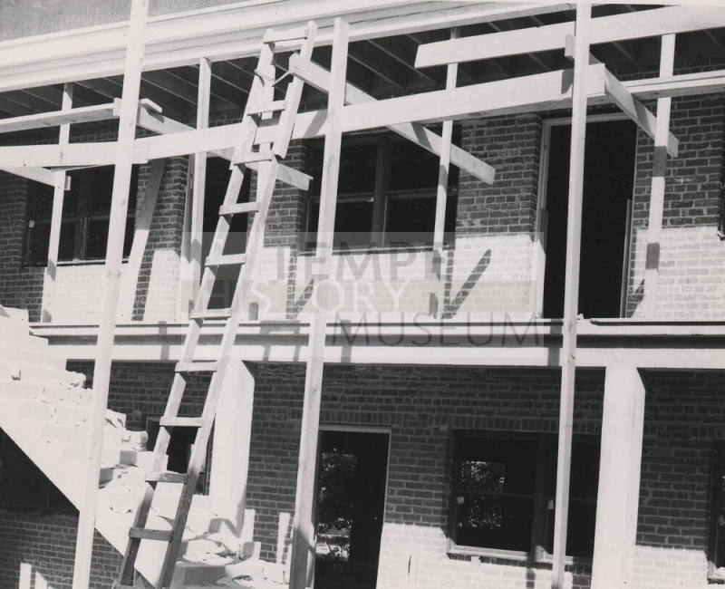 Photograph of Tempe First Congregational Church of Tempe new two story construction.