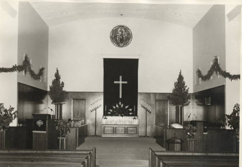 Photograph of the First Congregational Church of Tempe Christmas Service.