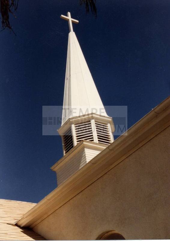 Photograph of First Congregational Church of Tempe Steeple
