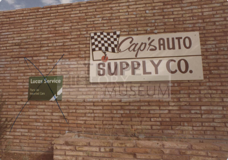 Cap's Auto Supply Company - 20 East 7th Street, Tempe, Arizona