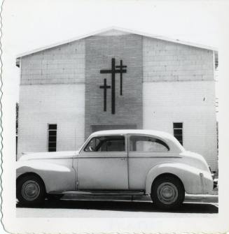 Photograph of entrance to First Congregational Church of Tempe