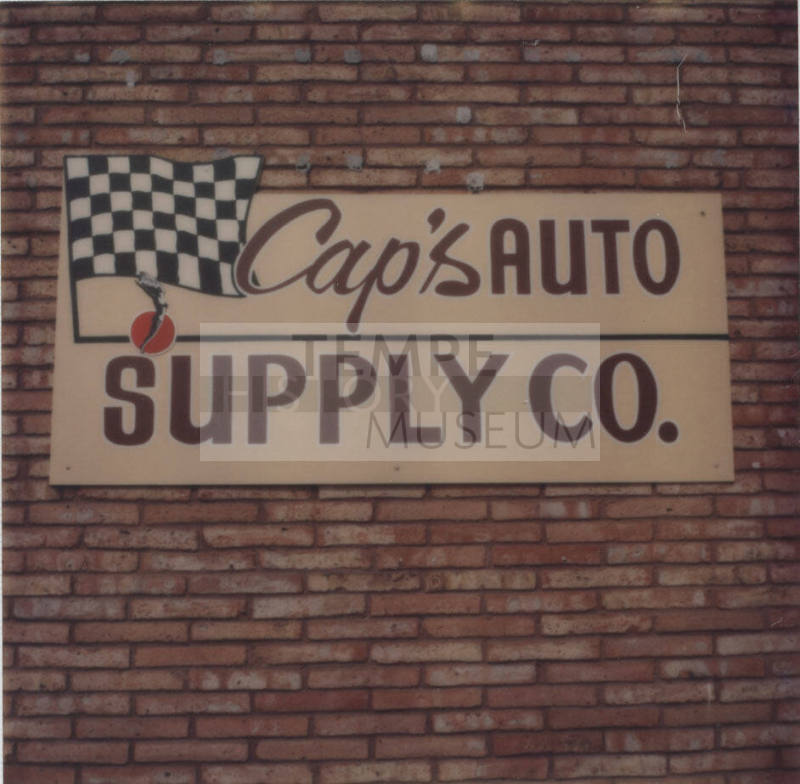 Cap's Auto Supply Company - 20 East 7th Street, Tempe, Arizona