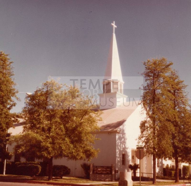 First Congregational Church scene