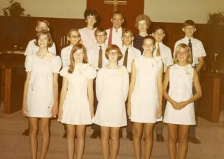 First Congregational Church 1971 Confirmation Class