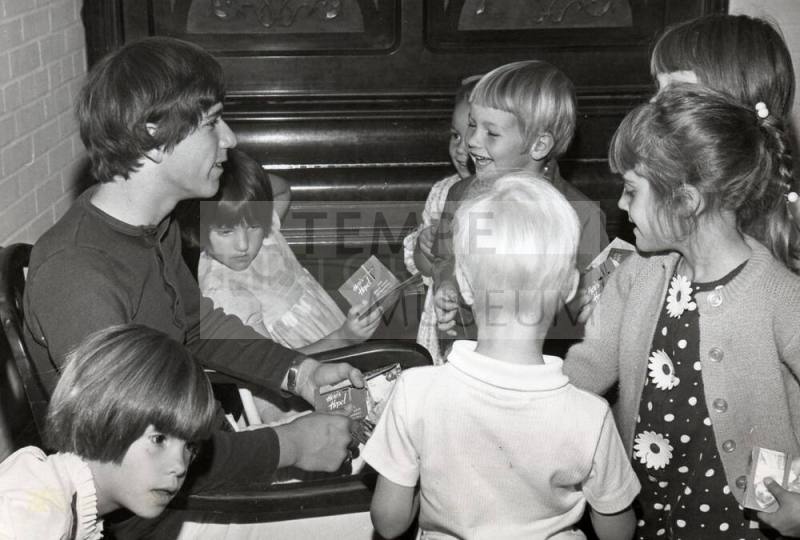 First Congregational Church Children with an Adult