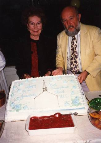 First Congregational Church 49th Anniversary Cake