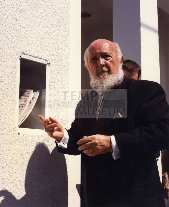 Reverend Ronald Wilson of the First Congregational Church