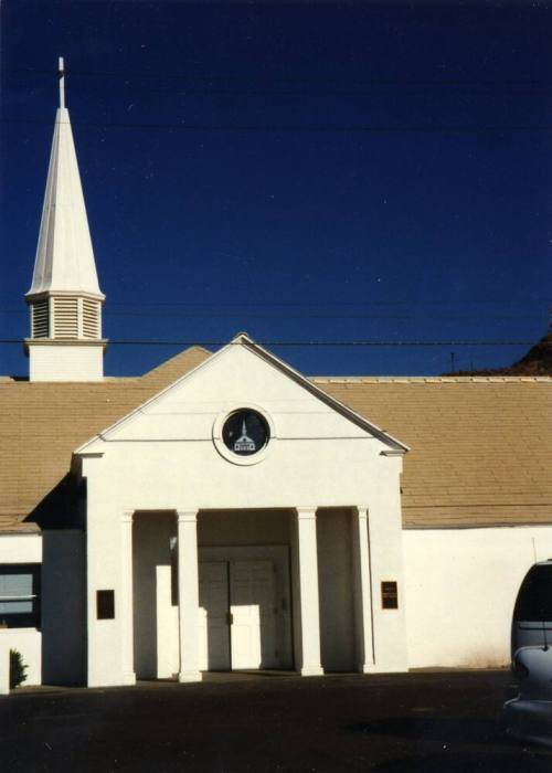 First Congregational Church - west side entrance