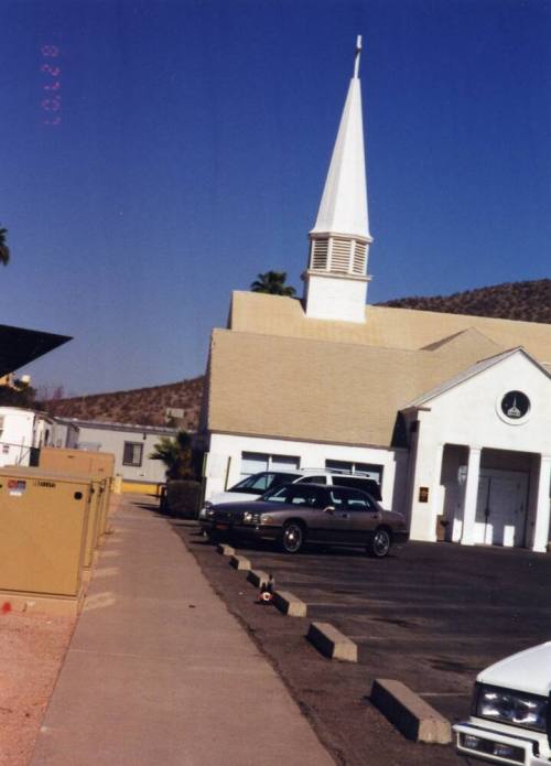 First Congregational Church - parking lot