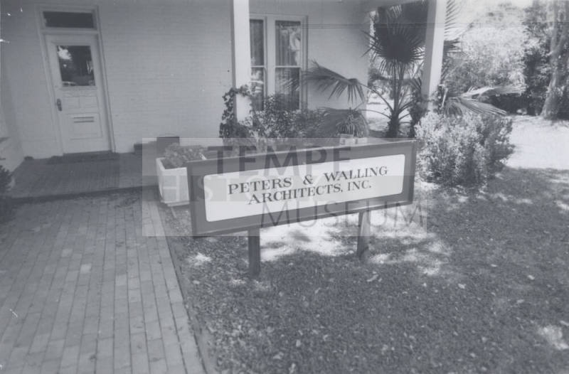 Peters and Walling Architects, Inc. - 118 East 7th Street, Tempe, Arizona