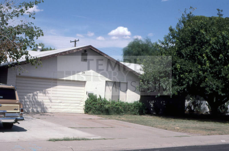 Property Address:  28 West Geneva Drive, Tempe, Arizona
Subdivision Address:  Nu-Vista