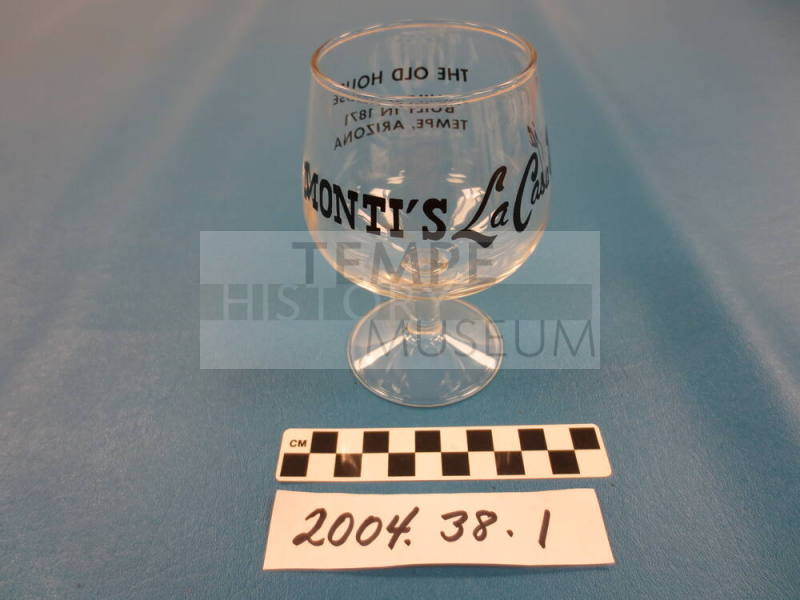 Cocktail glass from Monti's La Casa Vieja