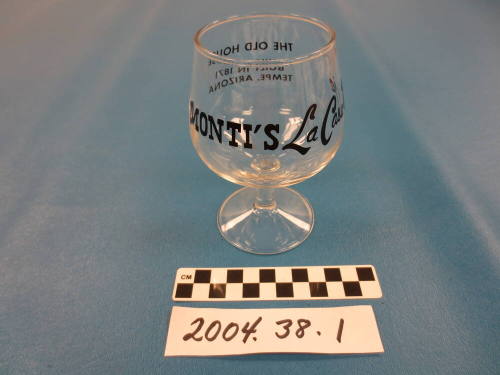 Cocktail glass from Monti's La Casa Vieja