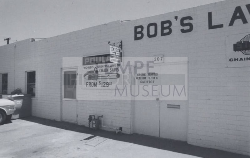Bob's Lawn Service Shop - 207 West 7th Street, Tempe, Arizona