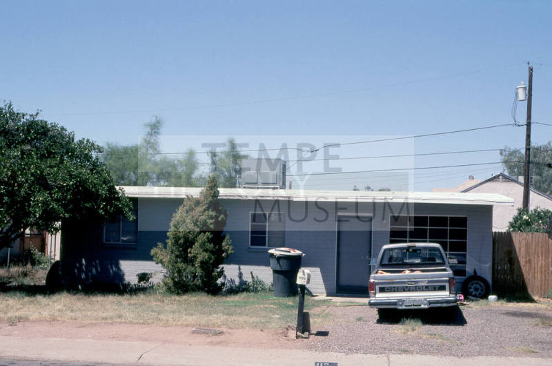 Property Address:  1126 West 2nd Street, Tempe, Arizona
Subdivision Address:  Willacker Homes