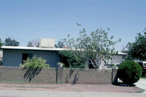 Property Address:  291 South Beck Avenue, Tempe, Arizona
Subdivision Address:  Willacker Homes