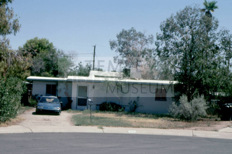 Property Address:  315 South Terry Circle, Tempe, Arizona
Subdivision Address:  Willacker Homes