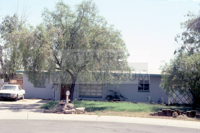 Property Address:  322 South Terry Circle, Tempe, Arizona
Subdivision Address:  Willacker Homes