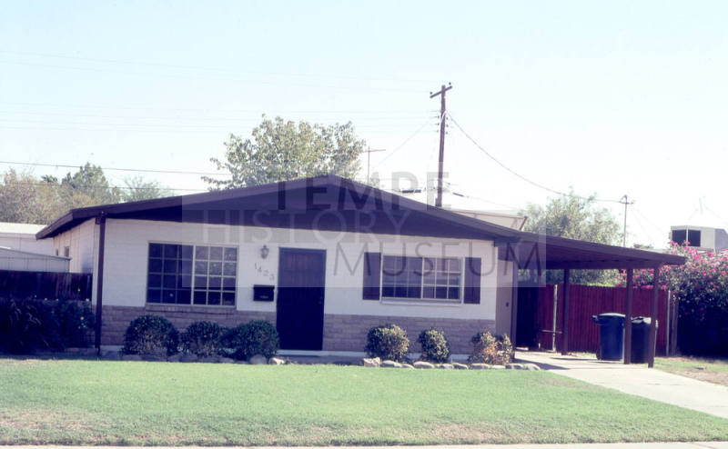 Property Address:  1423 West 6th Street, Tempe, Arizona
Subdivision Address:  Lindon Park