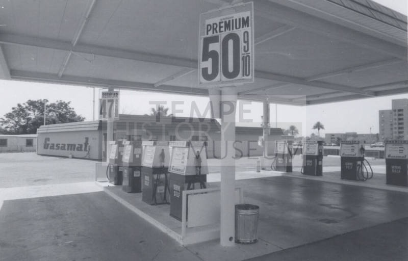 Gasamat Gasoline Service Station - 915 East 8th Street, Tempe, Arizona