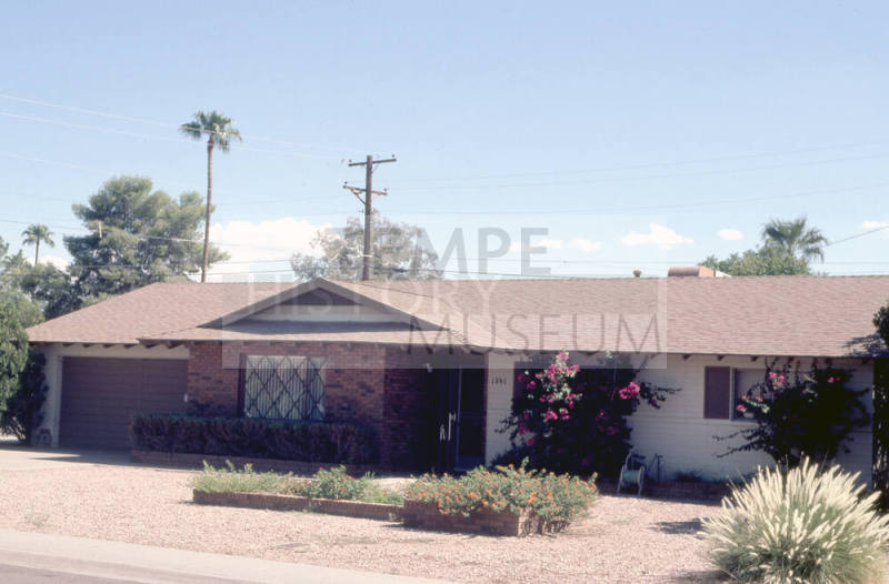 Property Address:  1841 East Palmcroft Drive, Tempe, Arizona
Subdivision Address:  Palmcroft Manor