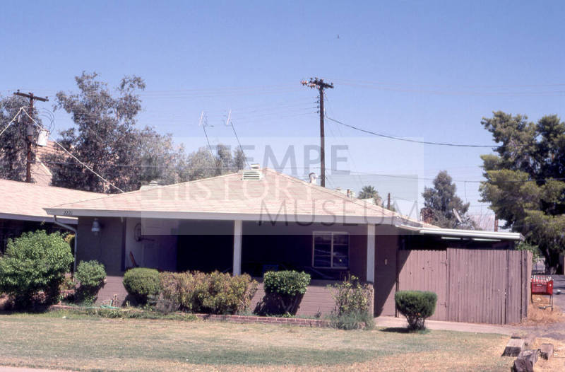 Property Address:  2221 South Granada Drive, Tempe, Arizona
Subdivision Address:  Sunset Vista