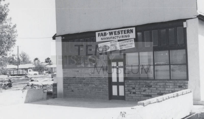 Fab-Western Manufacturing Company - 1313 East 8th Street, Tempe, Arizona