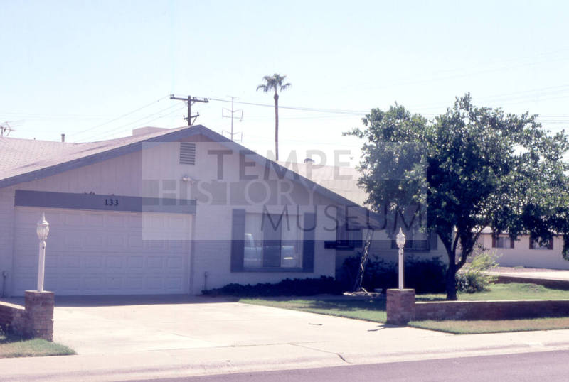 Property Address:  133 West Balboa Drive, Tempe, Arizona
Subdivision Address:  Nu-Vista