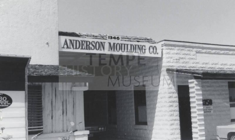 Anderson Moulding Company - 1346 East 8th Street, Tempe, Arizona