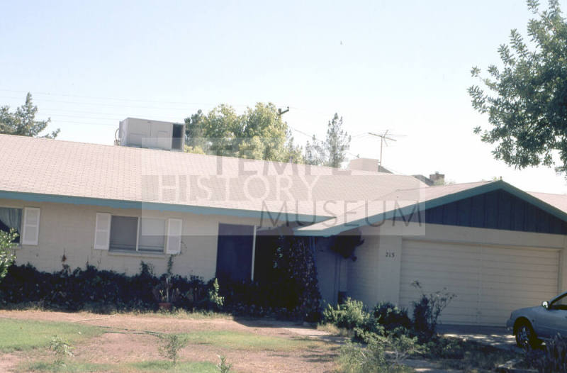 Property Address:  215 East Huntington Drive, Tempe, Arizona
Subdivision Address:  Nu-Vista
