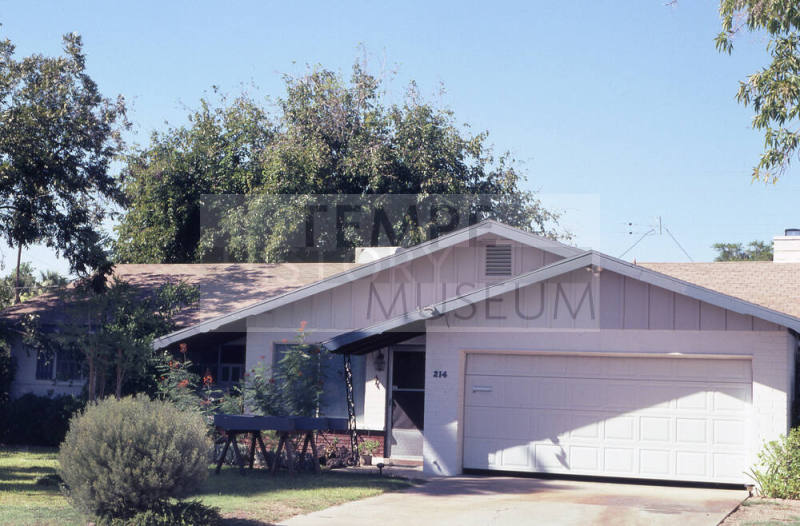 Property Address:  214 East Huntington Drive, Tempe, Arizona
Subdivision Address:  Nu-Vista
