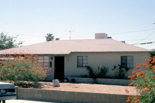 Property Address:  2609 West Greenway Road, Tempe, Arizona
Subdivision Address:  Tempe Heights