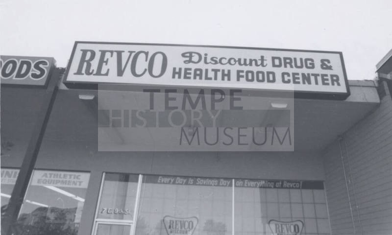Revco Discount Drug L& Health Food Center - 7 East 9th Street, Tempe, Arizona