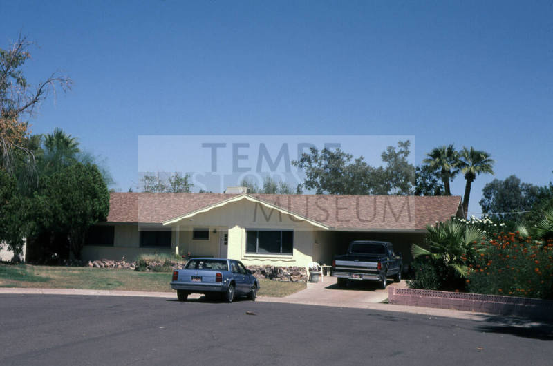 Property Address:  1427 North McAllister Avenue, Tempe, Arizona
Subdivision Address:  Cavalier Hills