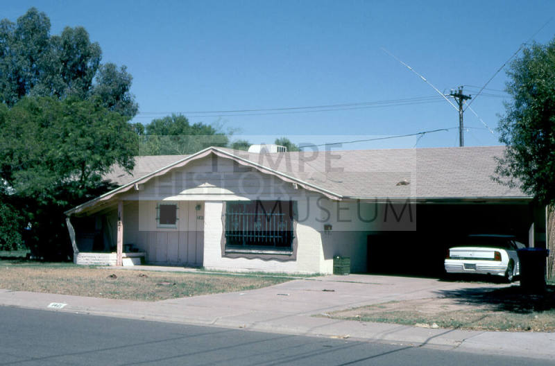 Property Address:  1421 North Sunset Drive, Tempe, Arizona
Subdivision Address:  Cavalier Hills