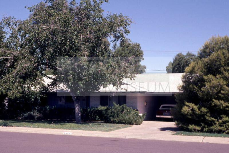 Property Address:  1427 North Sunset Drive, Tempe, Arizona
Subdivision Address:  Cavalier Hills